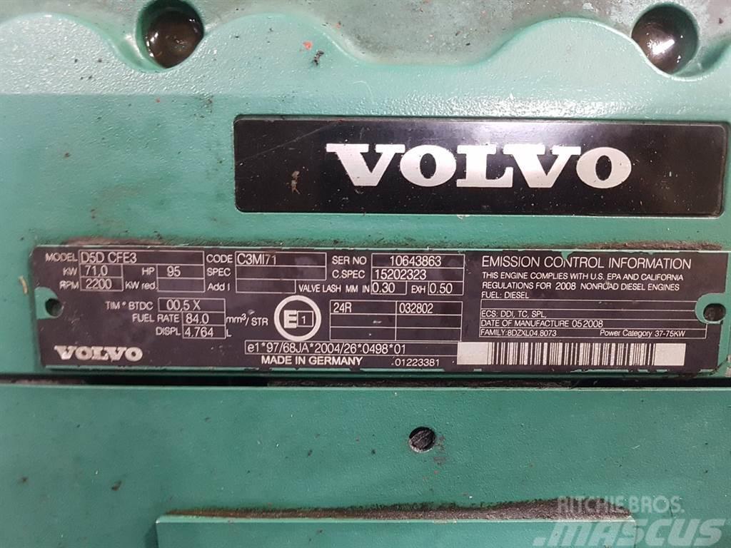 Volvo L40B-D5DCFE3-Engine/Motor Varikliai