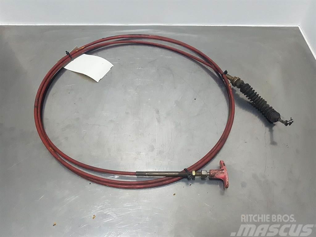 Liebherr L541-Morse 231388-Stop cable/Abstellzug Važiuoklė ir suspensija