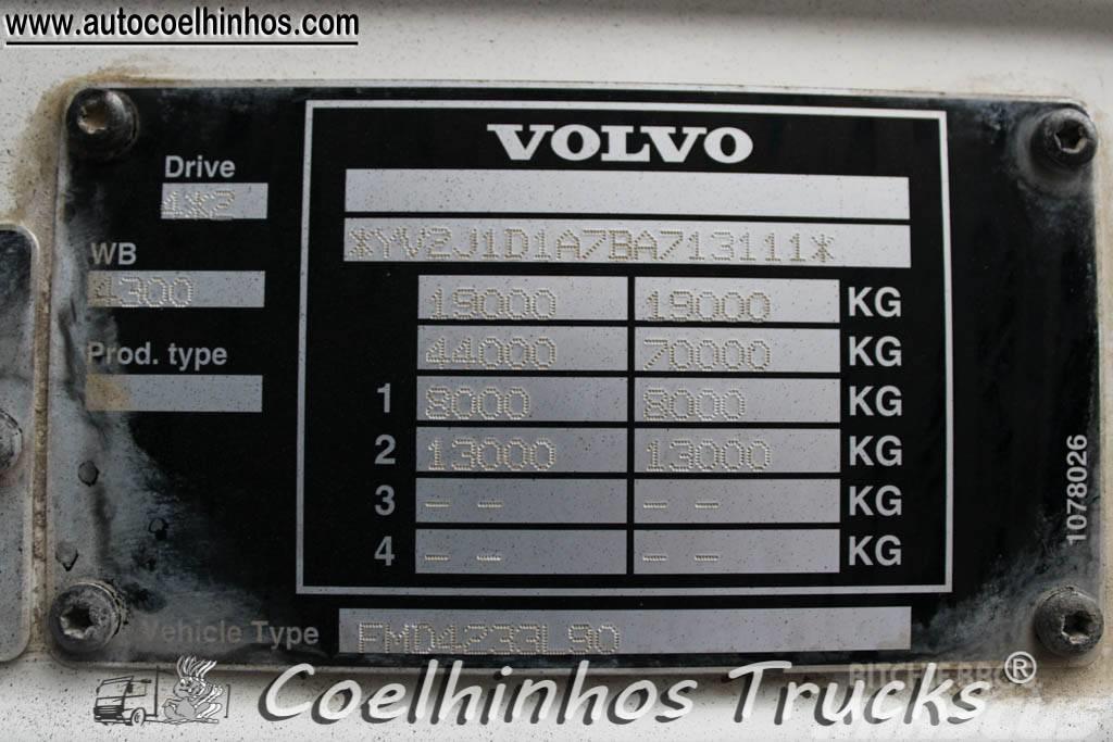 Volvo FMX 330 + PK 13001 Savivarčių priekabų vilkikai