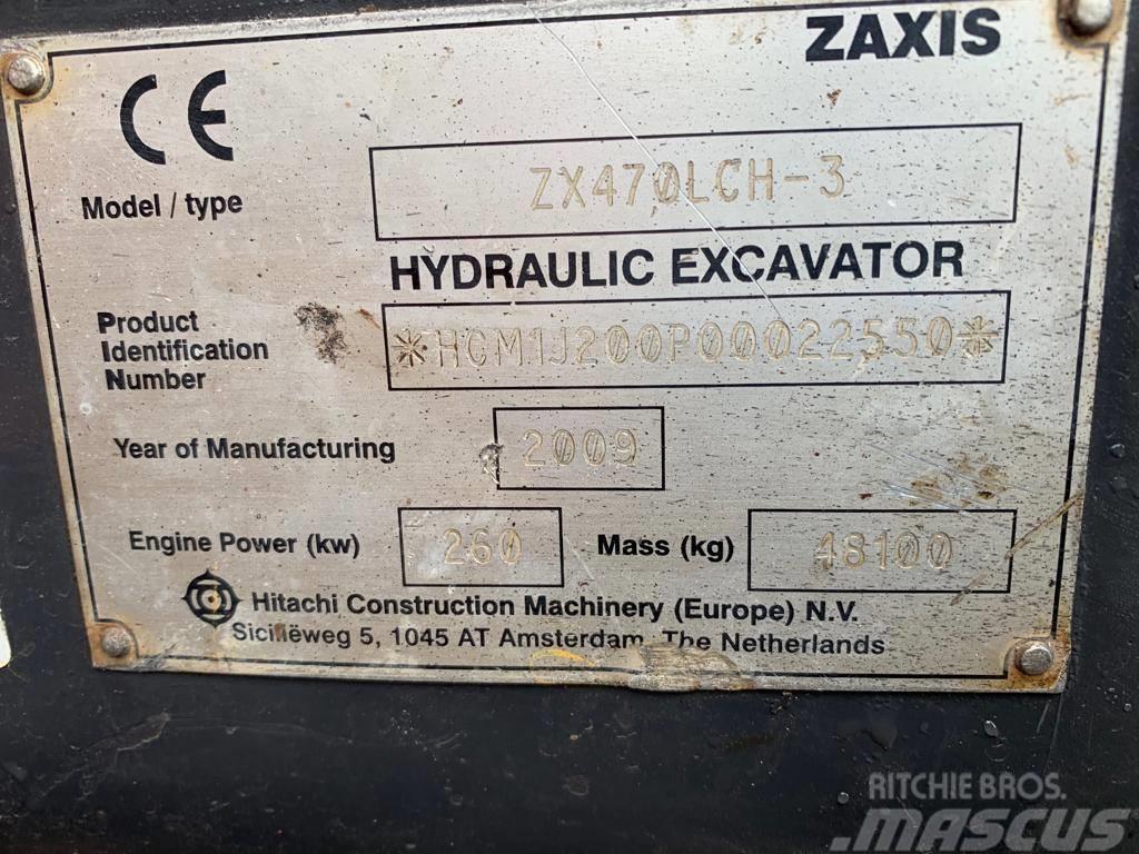  zaxis ZX470LCH-3 Vikšriniai ekskavatoriai