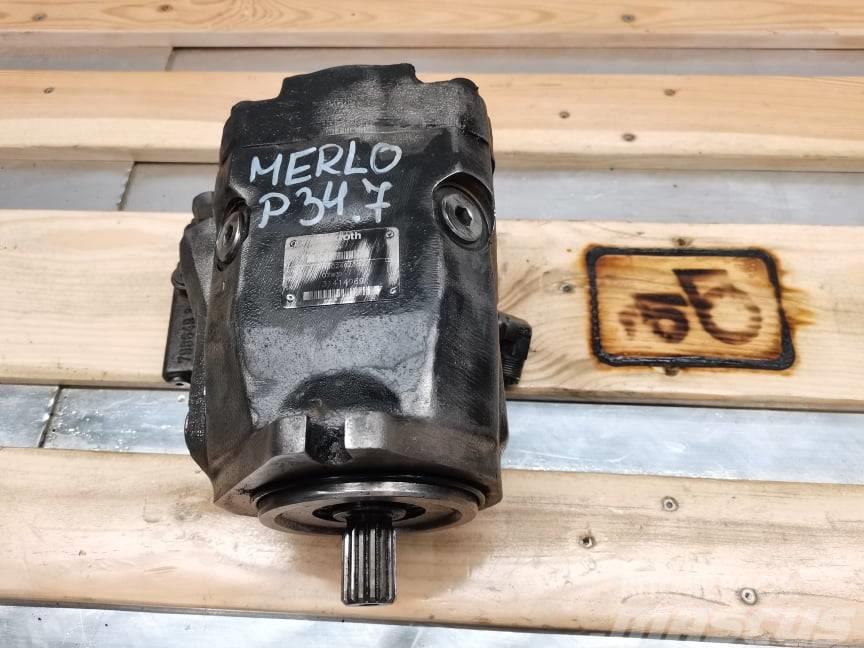 Merlo P 34.7 {Rexroth A10V} hydraulic pump Hidraulikos įrenginiai