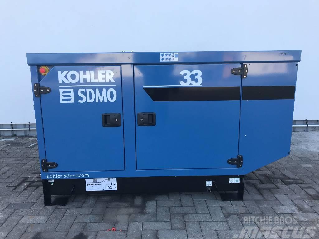 Sdmo K33 - 33 kVA Generator - DPX-17004 Dyzeliniai generatoriai