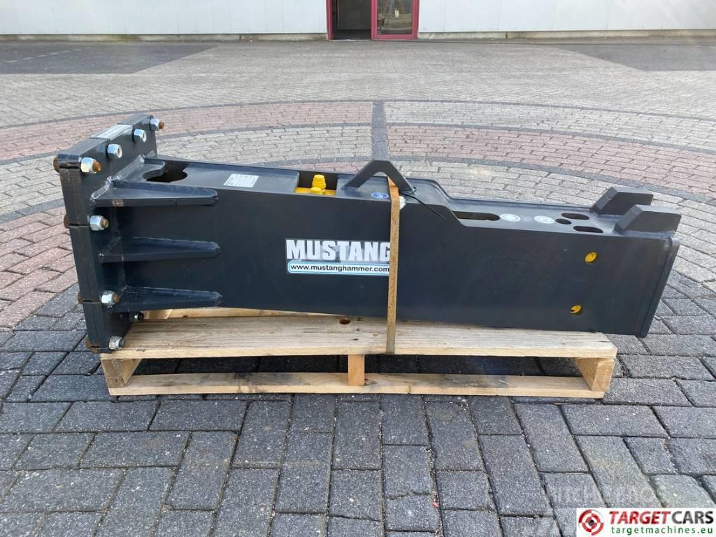 Mustang HM1002 Hydraulic Excavator Breaker Hammer 10~18T Hidrauliniai kūjai / Trupintuvai