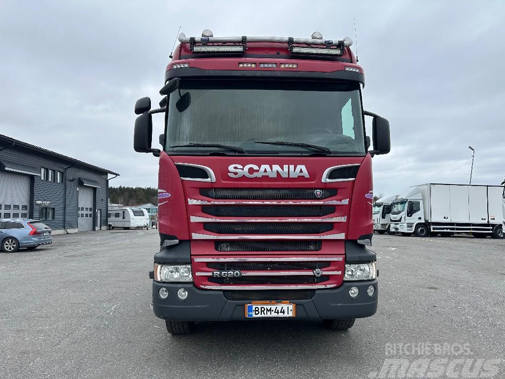 Scania R620 8x4 Miškovežių vilkikai