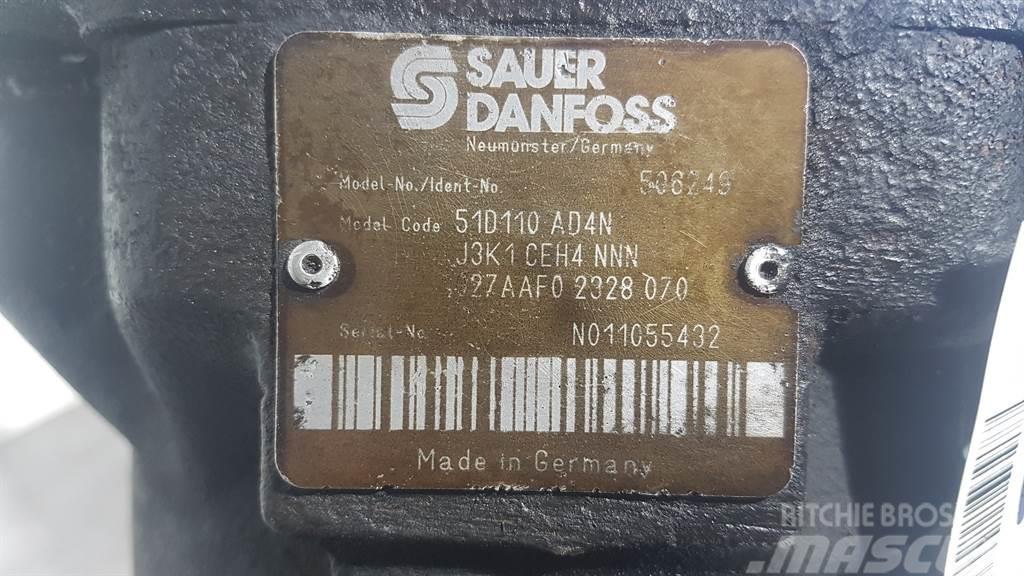 Sauer Danfoss 51D110AD4N-Drive motor/Fahrmotor/Rijmotor Hidraulikos įrenginiai
