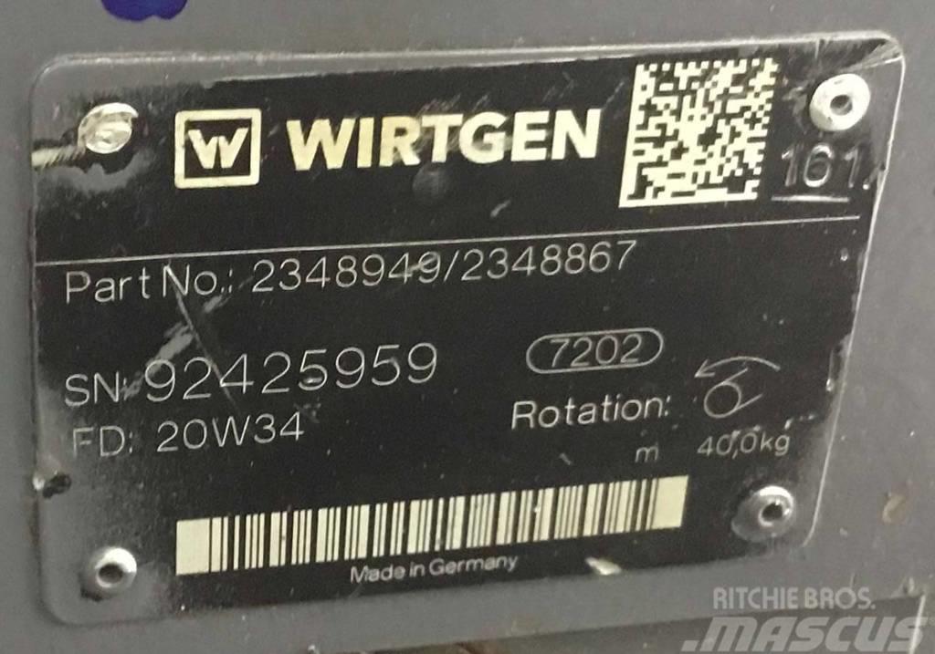 Wirtgen A4VG56 Hidraulikos įrenginiai
