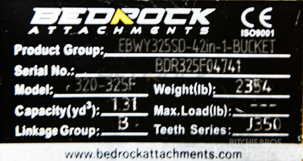 CAT 42" Severe Rock Bucket 20D/E,322B/C,323F,324D,325F Kita