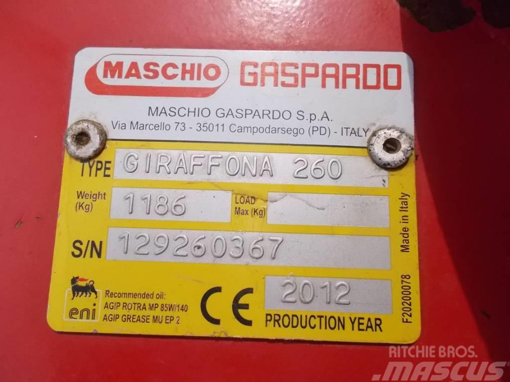 Maschio Giraffona 260 Šienapjovės