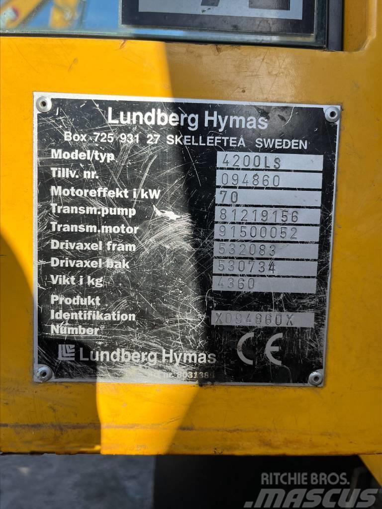 Lundberg 4200LS Naudoti ratiniai krautuvai