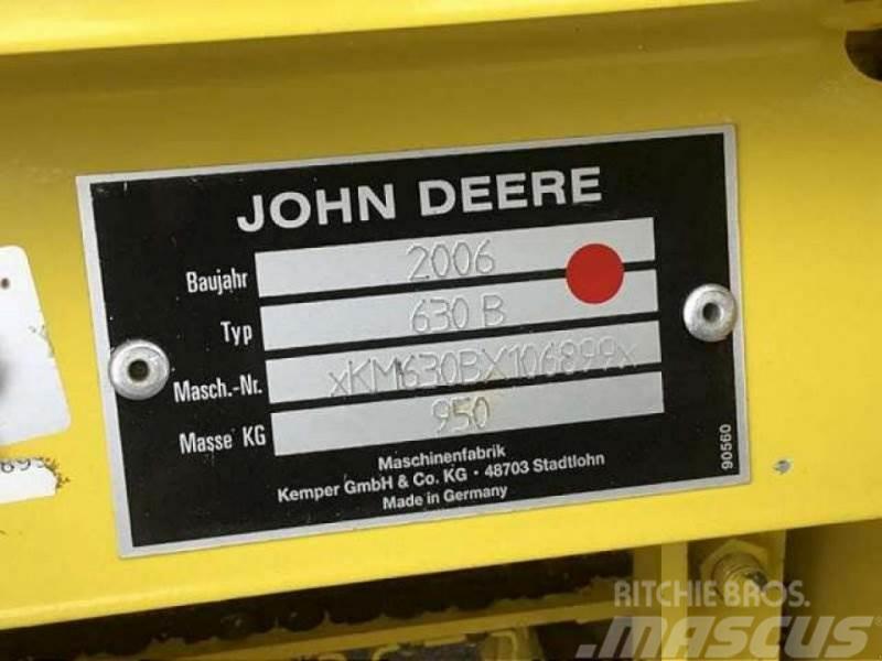 John Deere 630 B Derliaus nuėmimo kombainų priedai