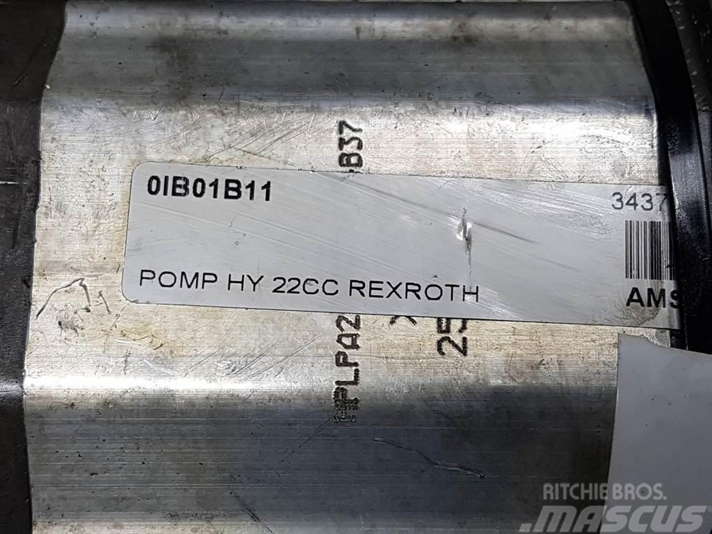 Rexroth HPLPA220DSVX6X4-Gearpump/Zahnradpumpe/Tandwielpomp Hidraulikos įrenginiai