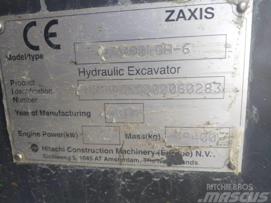 Hitachi ZX 490 LC H-6 Vikšriniai ekskavatoriai