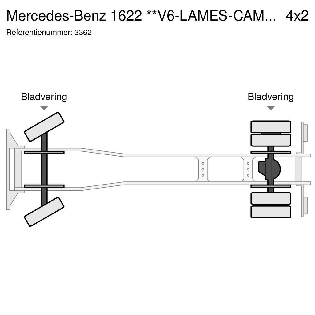 Mercedes-Benz 1622 **V6-LAMES-CAMION FRANCAIS** Važiuoklė su kabina