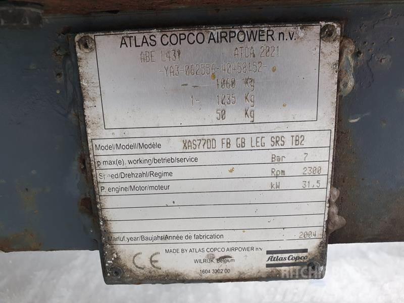 Atlas Copco XAS 77 DD - N Kompresoriai