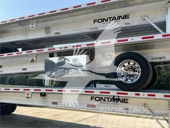 Fontaine REVOLUTION Bortinių sunkvežimių priekabos su nuleidžiamais bortais