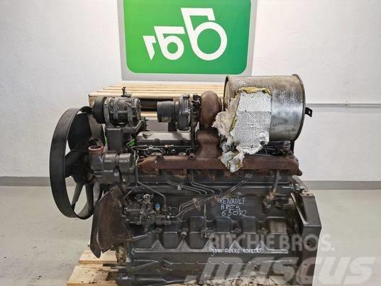 John Deere 6068TRT Renault Ares 630 RZ engine Varikliai