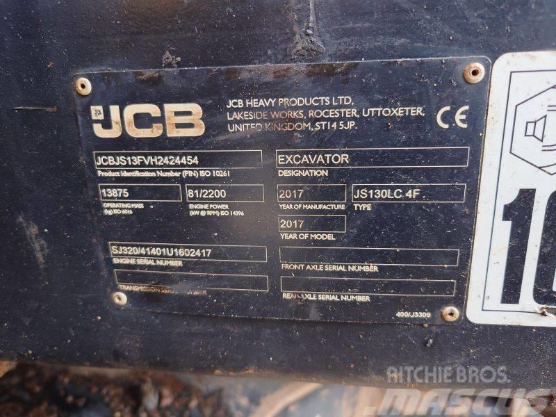 JCB JS 130 LC Vikšriniai ekskavatoriai