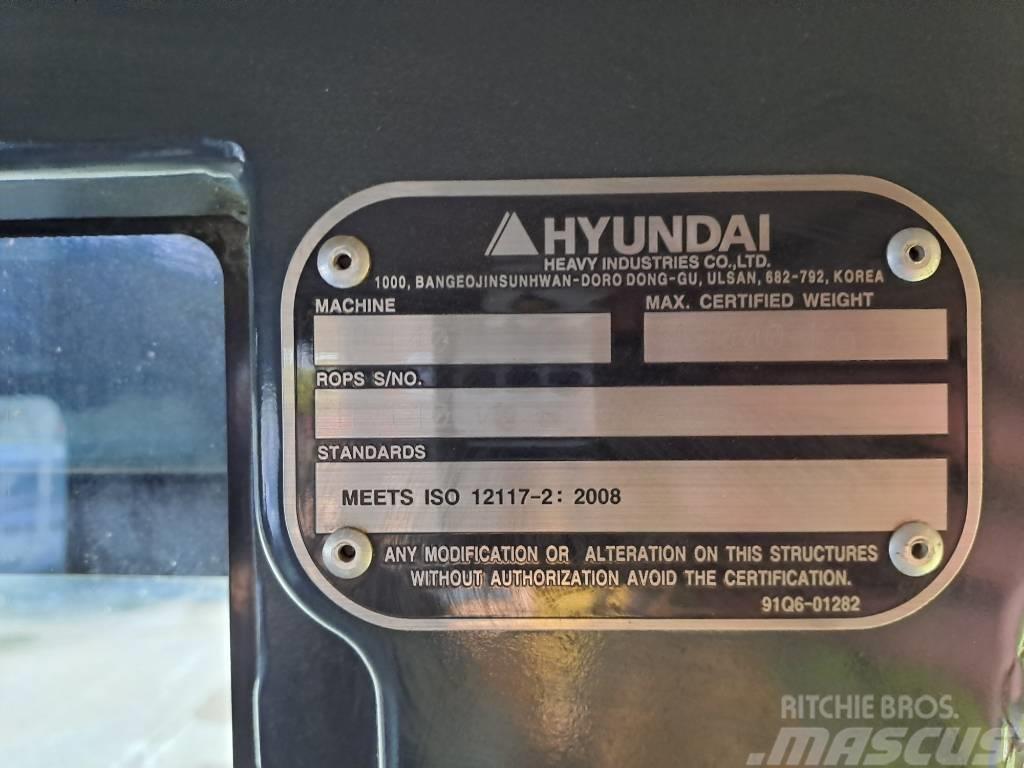 Hyundai HX140W Ratiniai ekskavatoriai