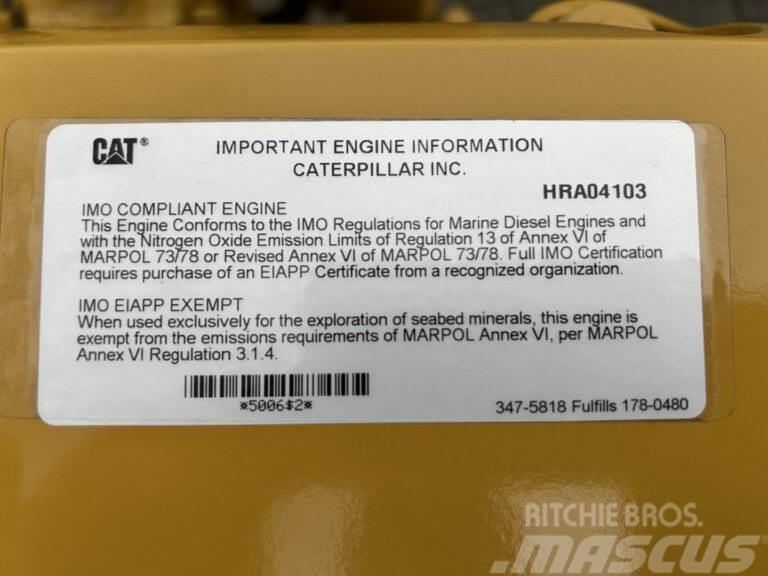 CAT C11 - Unused - 450 HP - Arr. 360-6752 Varikliai