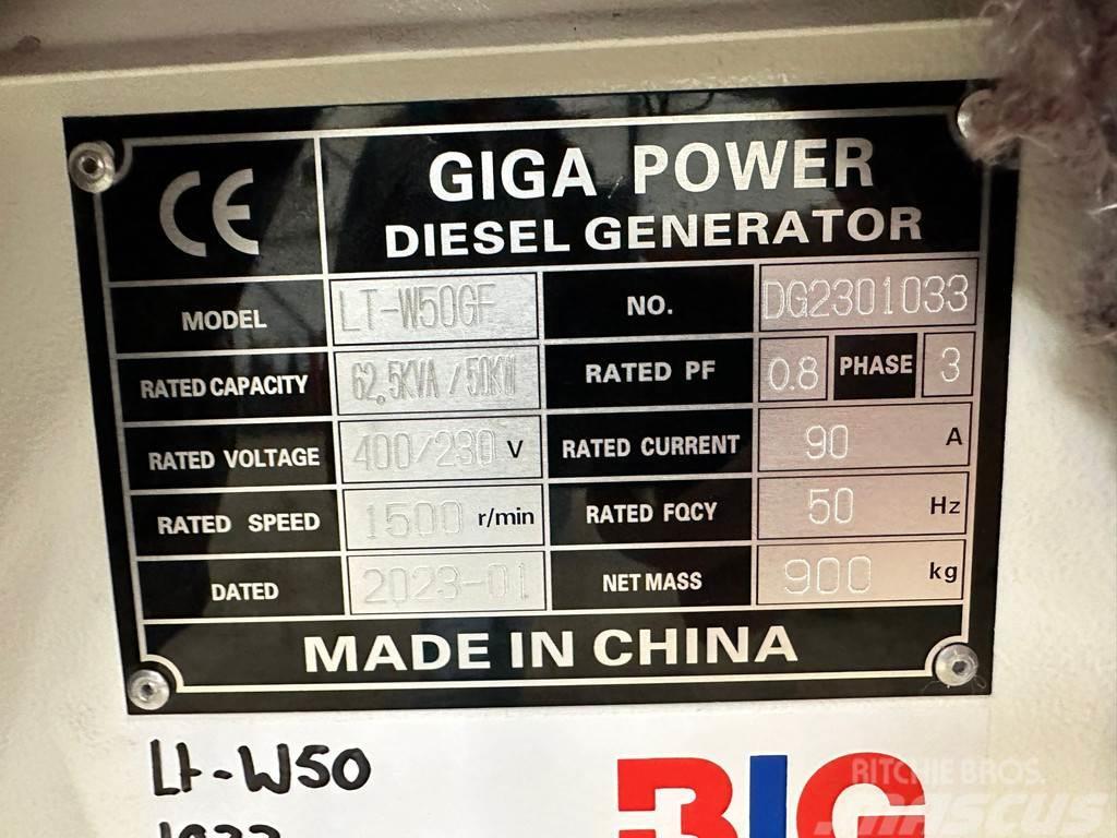  Giga power LT-W50-GF 62.5KVA silent set Kiti generatoriai