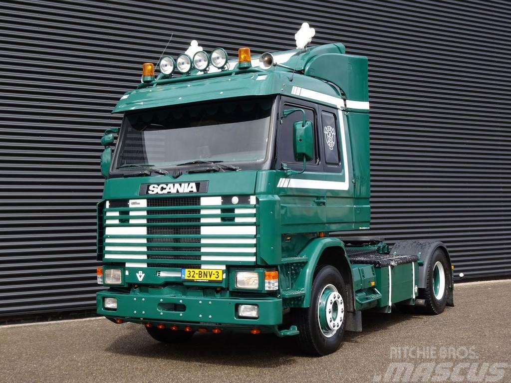 Scania 143.450 / TOPLINE / V8 / HYDRAULIC / MANUAL Naudoti vilkikai