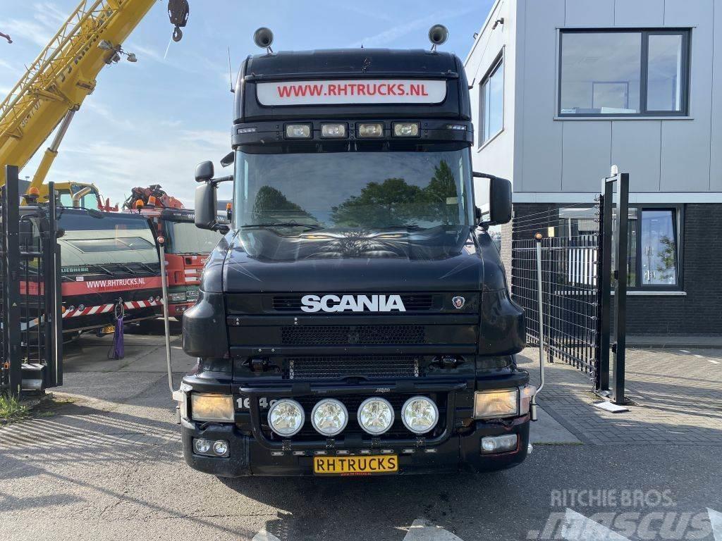 Scania T164-580 V8 6X2 + RETARDER + KIEPHYDRAULIEK - EURO Naudoti vilkikai