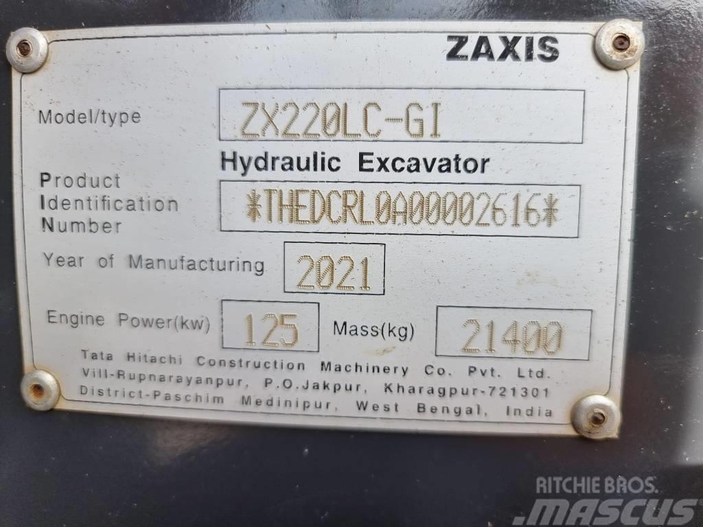 Hitachi ZX 220 LC-GI Vikšriniai ekskavatoriai