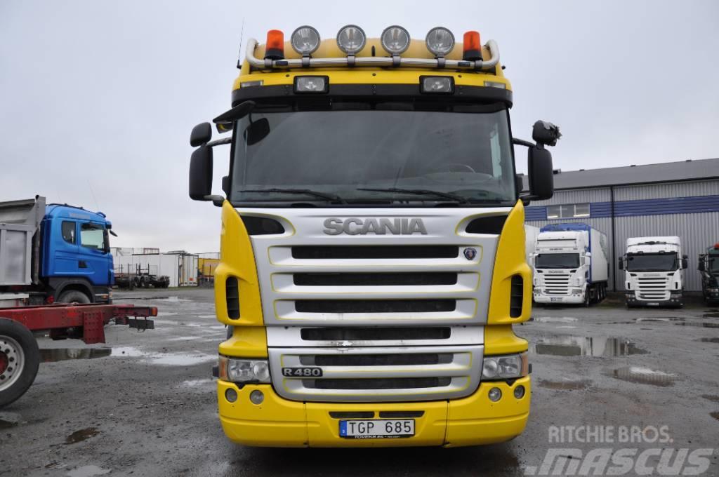 Scania R480 LA6X4HNA Hydraulik Naudoti vilkikai