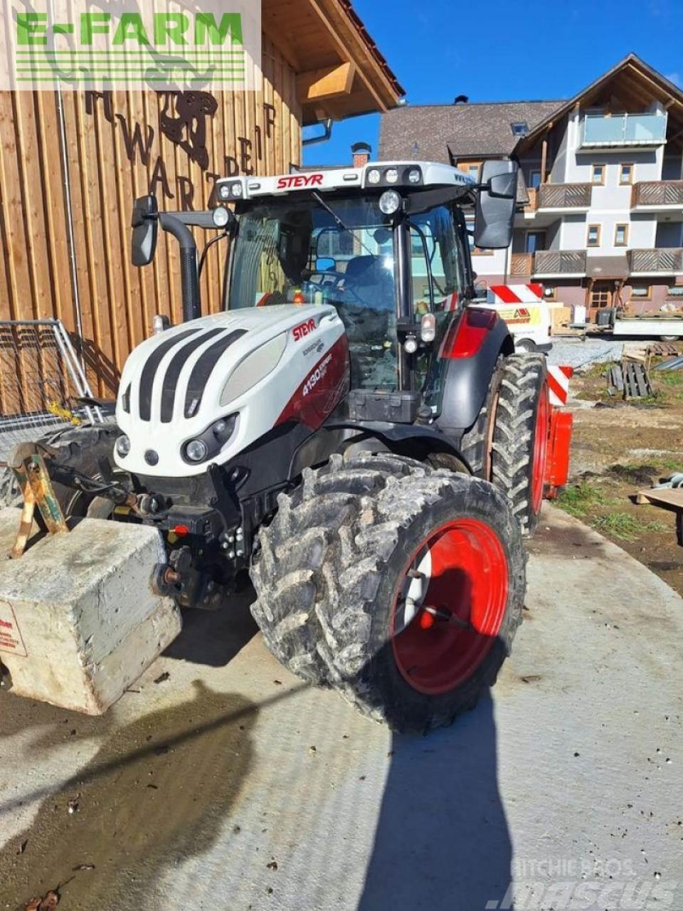Steyr 4130 expert cvt Traktoriai