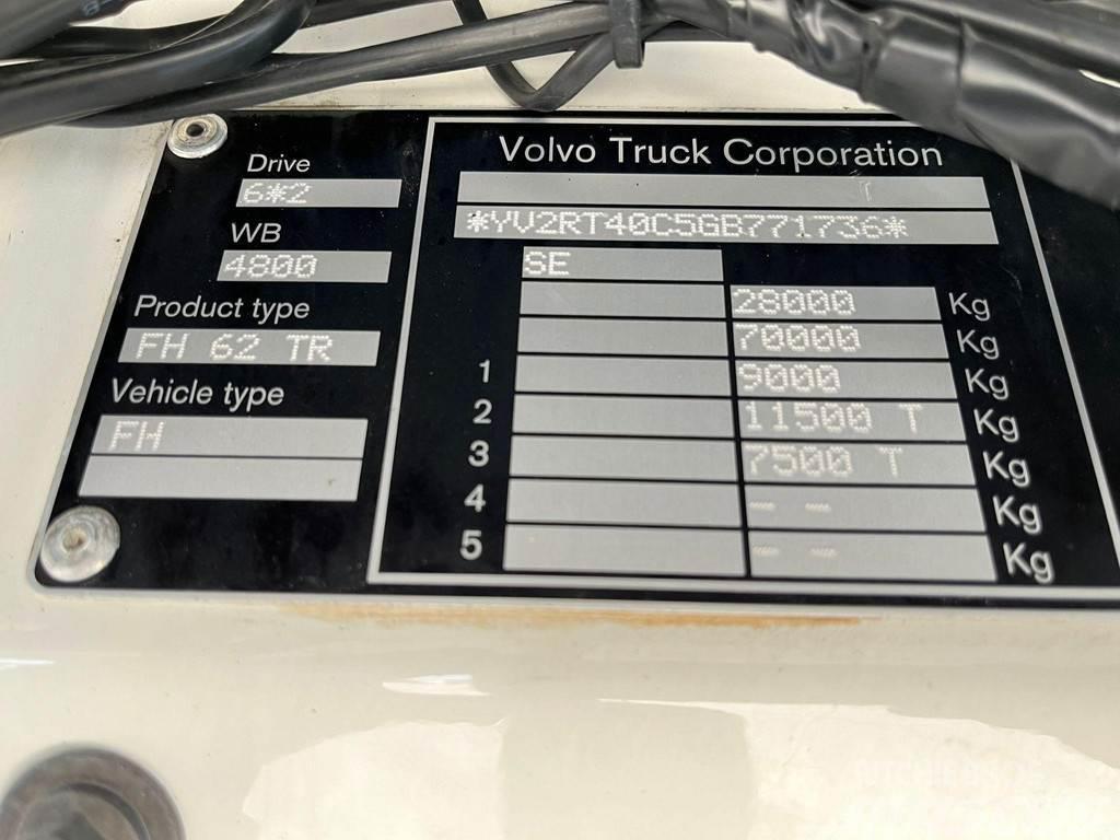 Volvo FH 500 6x2 FOR SALE AS CHASSIS / CHASSIS L=7400 mm Važiuoklė su kabina