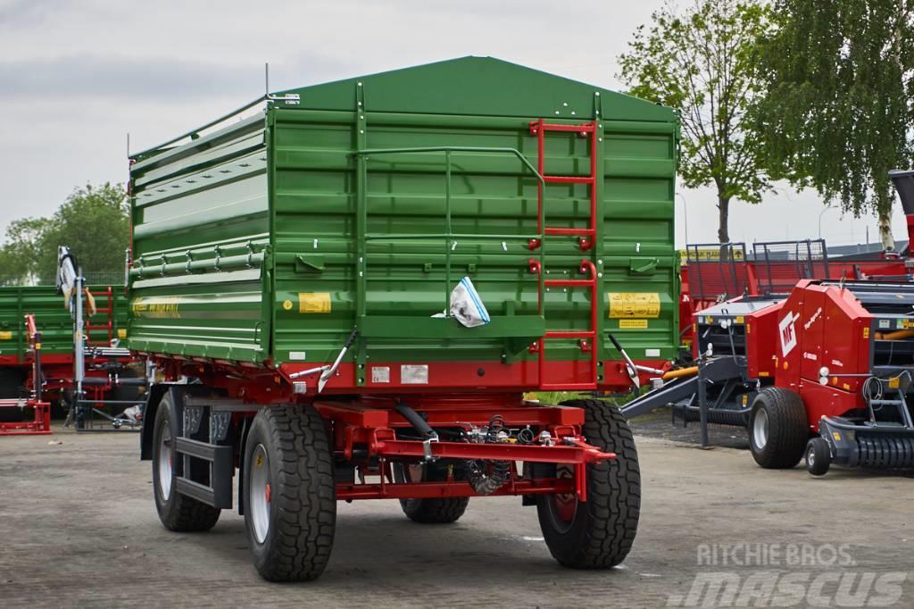 Pronar PT 612 / 12 tones tipping trailer / pallet wide Savivartės priekabos