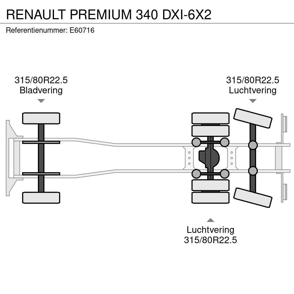 Renault PREMIUM 340 DXI-6X2 Sunkvežimiai su dengtu kėbulu