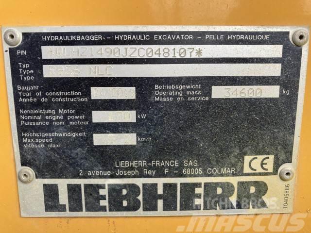 Liebherr R 936 Litronic Vikšriniai ekskavatoriai