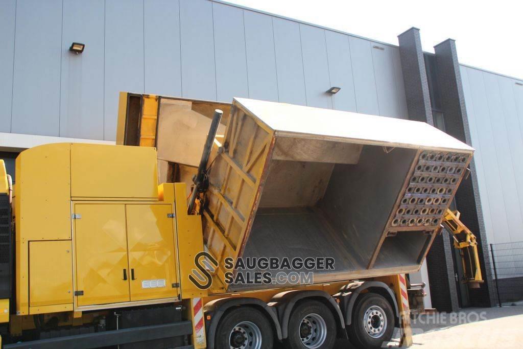 MAN MTS 2012 Saugbagger Kombinuotos paskirties / vakuuminiai sunkvežimiai