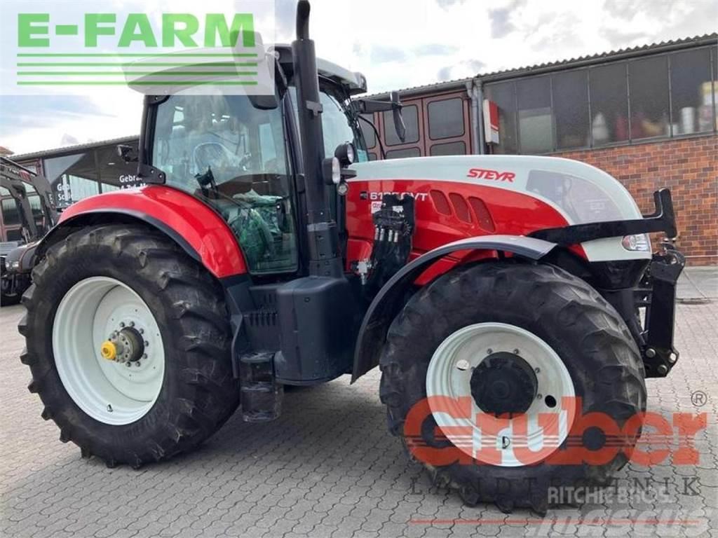 Steyr cvt 6185 hi-escr Traktoriai