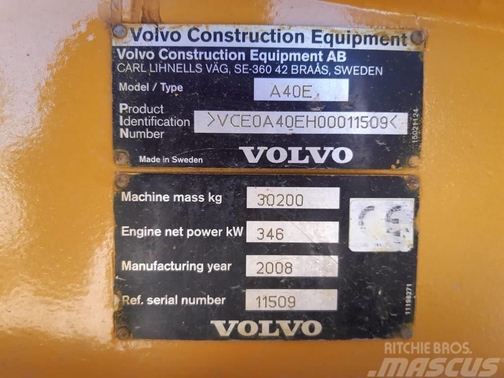Volvo A 40 E Karjeriniai savivarčiai