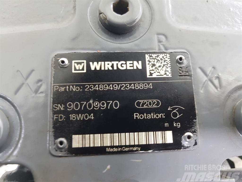 Wirtgen 2348949-A10VG45EP4D1/10L-NTC10F043SP-S-Drive pump Hidraulikos įrenginiai