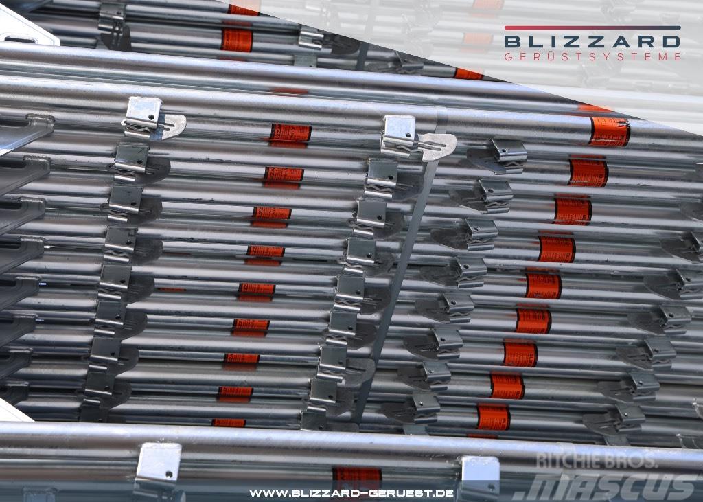 Blizzard S70 303,93 m² neues Gerüst mit Aluminiumböden Pastolių įrengimai