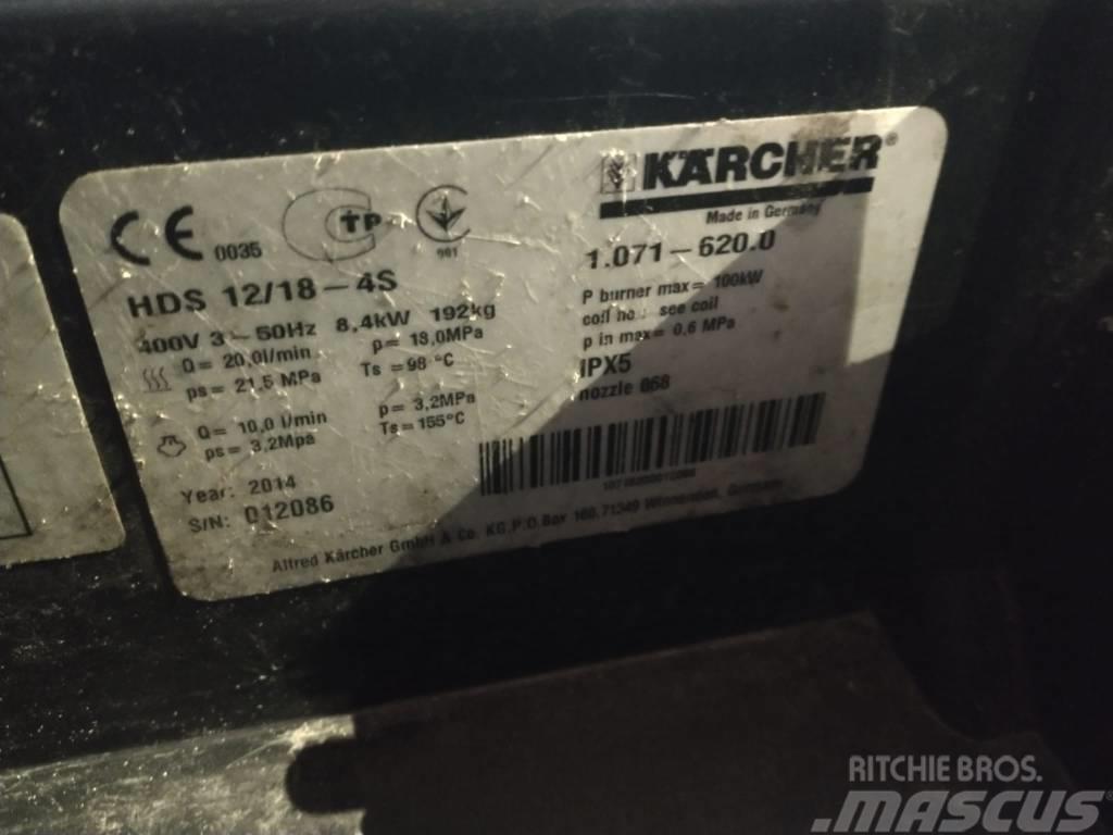 Kärcher HDS 12/18-4 S Lengvi slėginiai plovimo įrenginiai