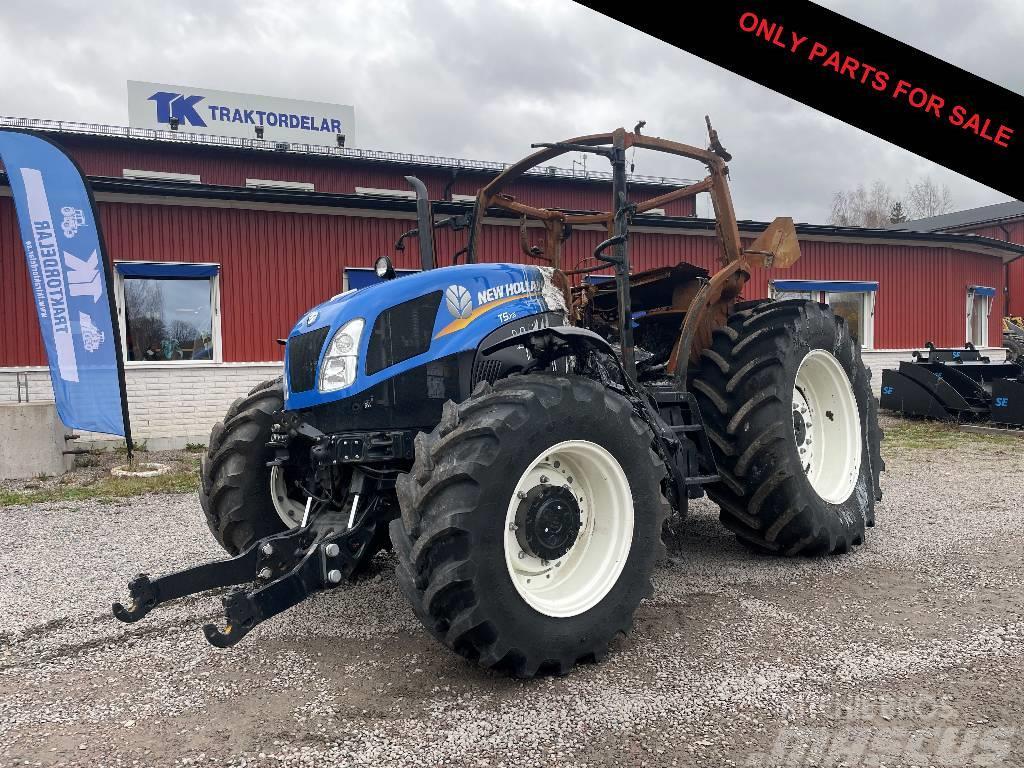 New Holland T 5.115 Dismantled: only spare parts Traktoriai