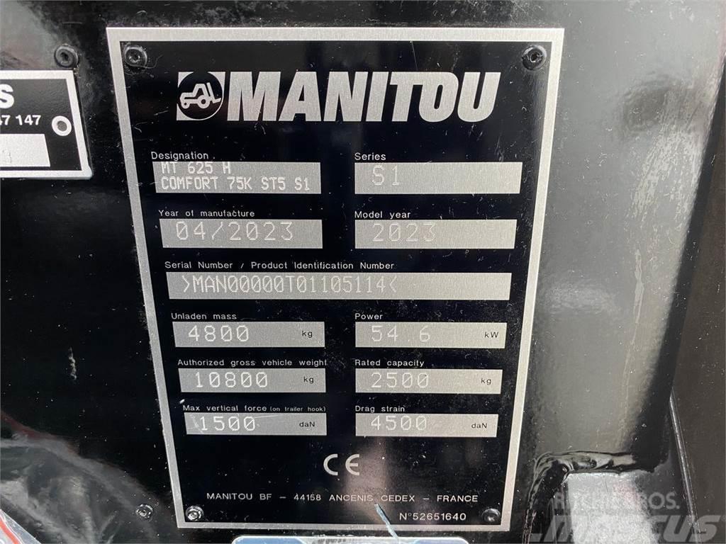 Manitou MT625H COMFORT ST5 Teleskopiniai krautuvai