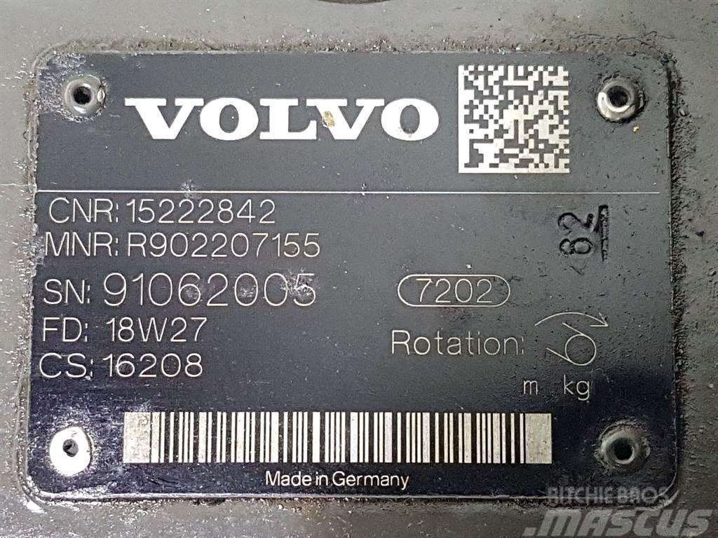Volvo L30G-VOE15222842/R902207155-Drive pump/Fahrpumpe Hidraulikos įrenginiai