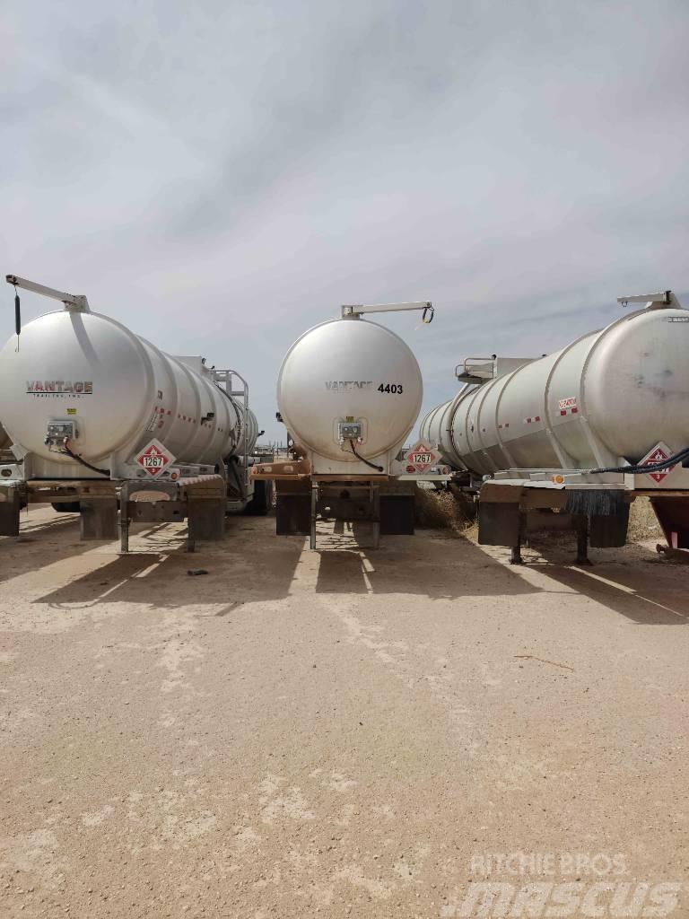 Vantage Crude Oil Tanker Trailer Cisternos - priekabos