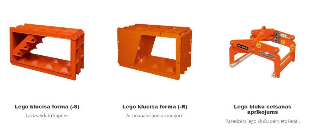  Fibo Intercon Interlocking Moulding Blocks Betona  Priedai