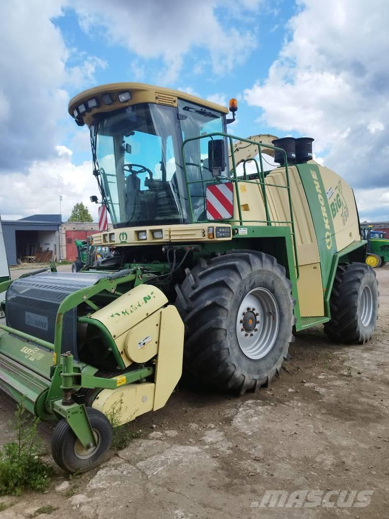 Krone BIG X 650 Pašarų ruošimo technika