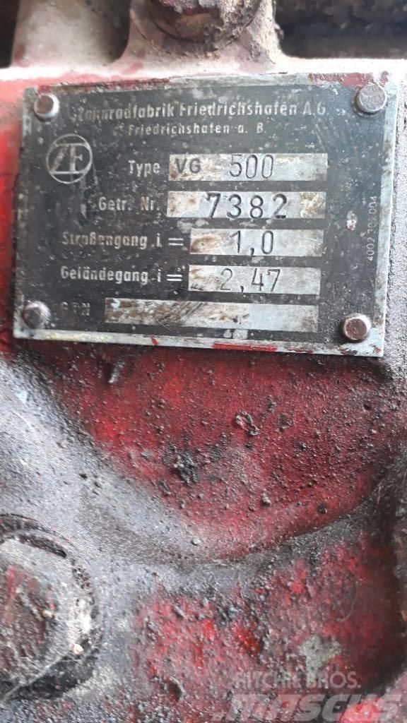 ZF VG500 transfer gearbox/jakolaatikko Pavarų dėžės