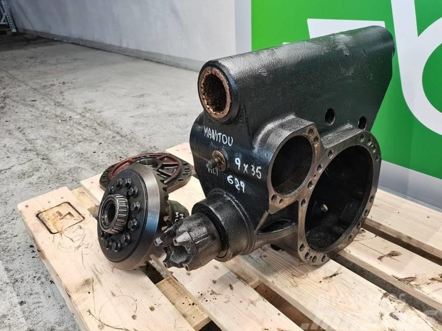 Manitou MLT 629 {Spicer F-ITA-711219}differential Ašys