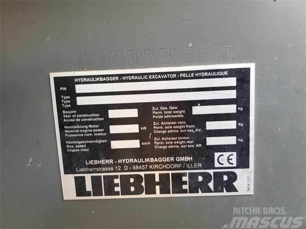 Liebherr A910 Compact Ratiniai ekskavatoriai