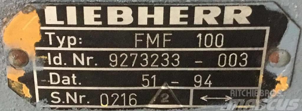 Liebherr FMF 100 Hidraulikos įrenginiai