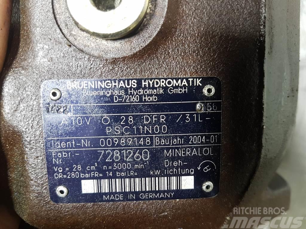 Brueninghaus Hydromatik A10VO28DFR/31L - Load sensing pump Hidraulikos įrenginiai